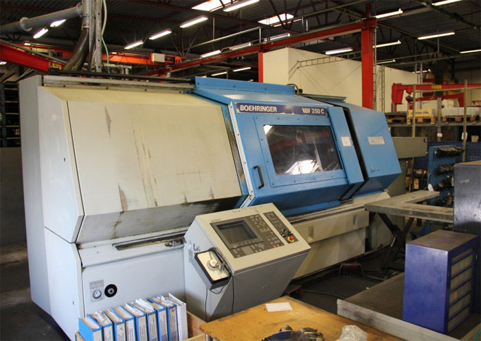 Used Boehringer Teach-in And Center Lathe 